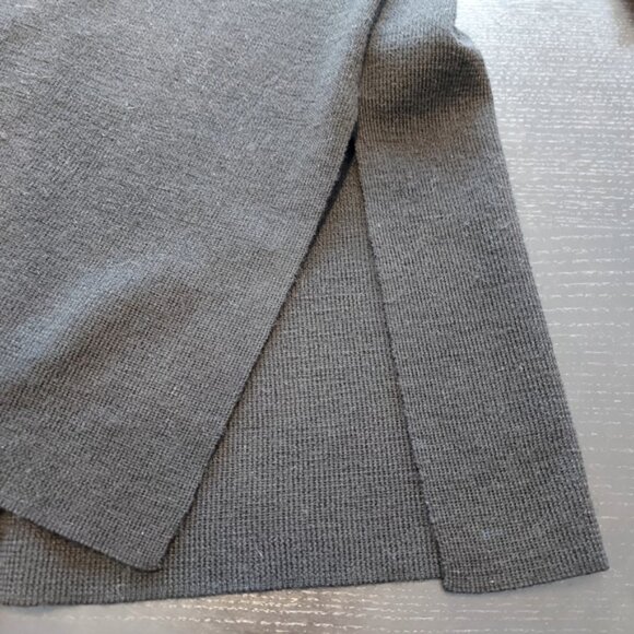 New with Tags Tahani Long Black Button Cuff Cardigan 50% Merino Wool size Large - Picture 4 of 14